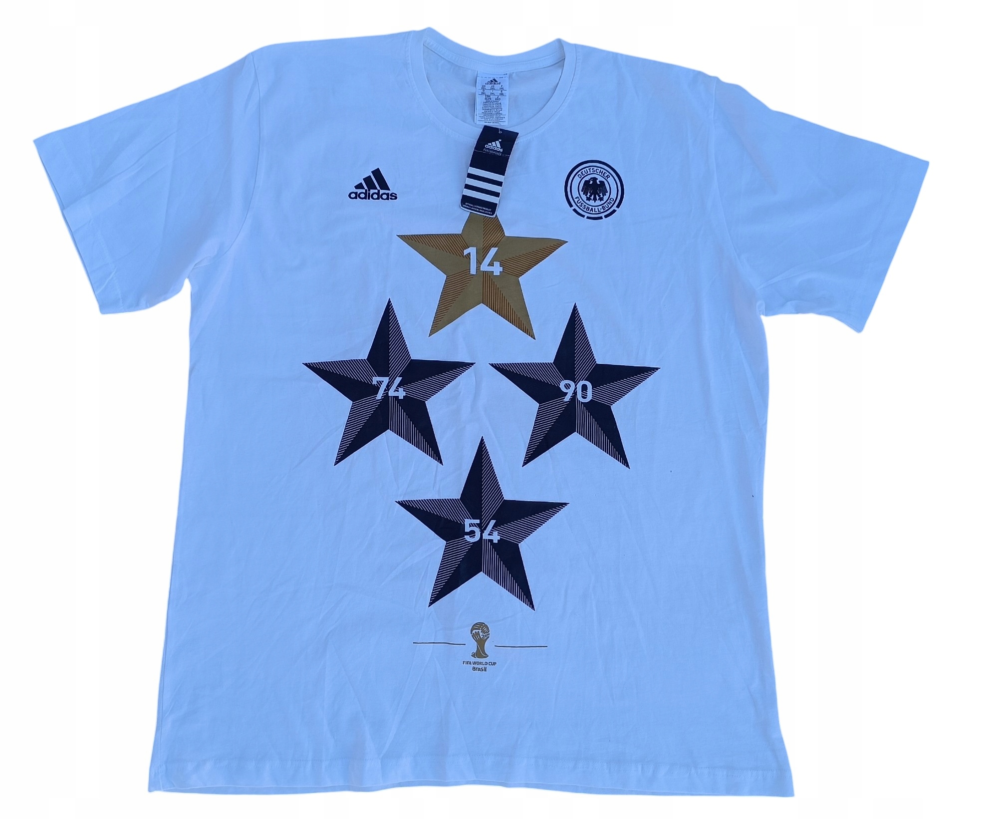 Adidas Koszulka Męska Piłkarska Niemcy Deutscher Fussball Bund r. XXL 3XL