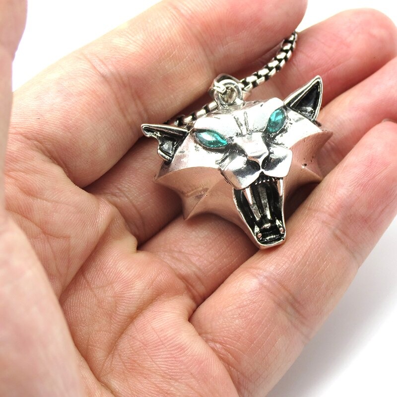 MEDALION NASZYJNIK WIEDŹMIN 3 DZIKI GON SZKOŁA KOT Rodzaj gadżetu gamingowy