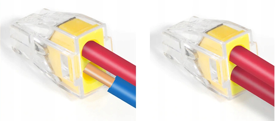 SZYBKOZŁĄCZKA ELEKTRYCZNA NA DRUT KABEL 100szt. Marka Falon-Tech