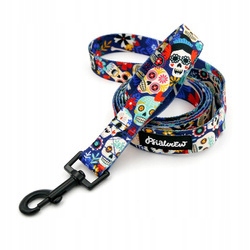 Vodítko pro psa Dia de los Muertos 160 cm
