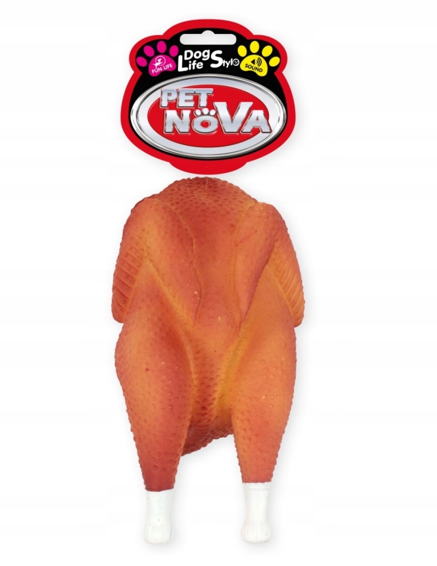 

Pet Nova zabawka winylowa piszcząca Kurczak 19cm