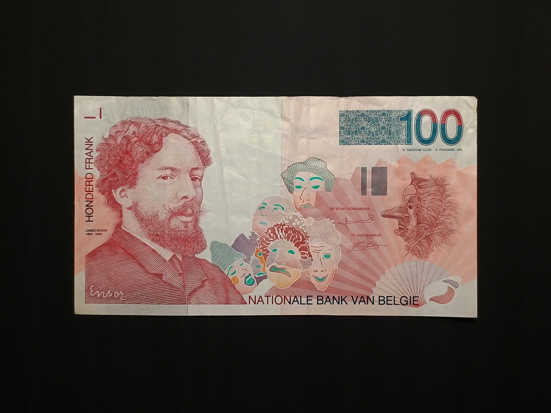 Belgia 100 franków ND (1995)