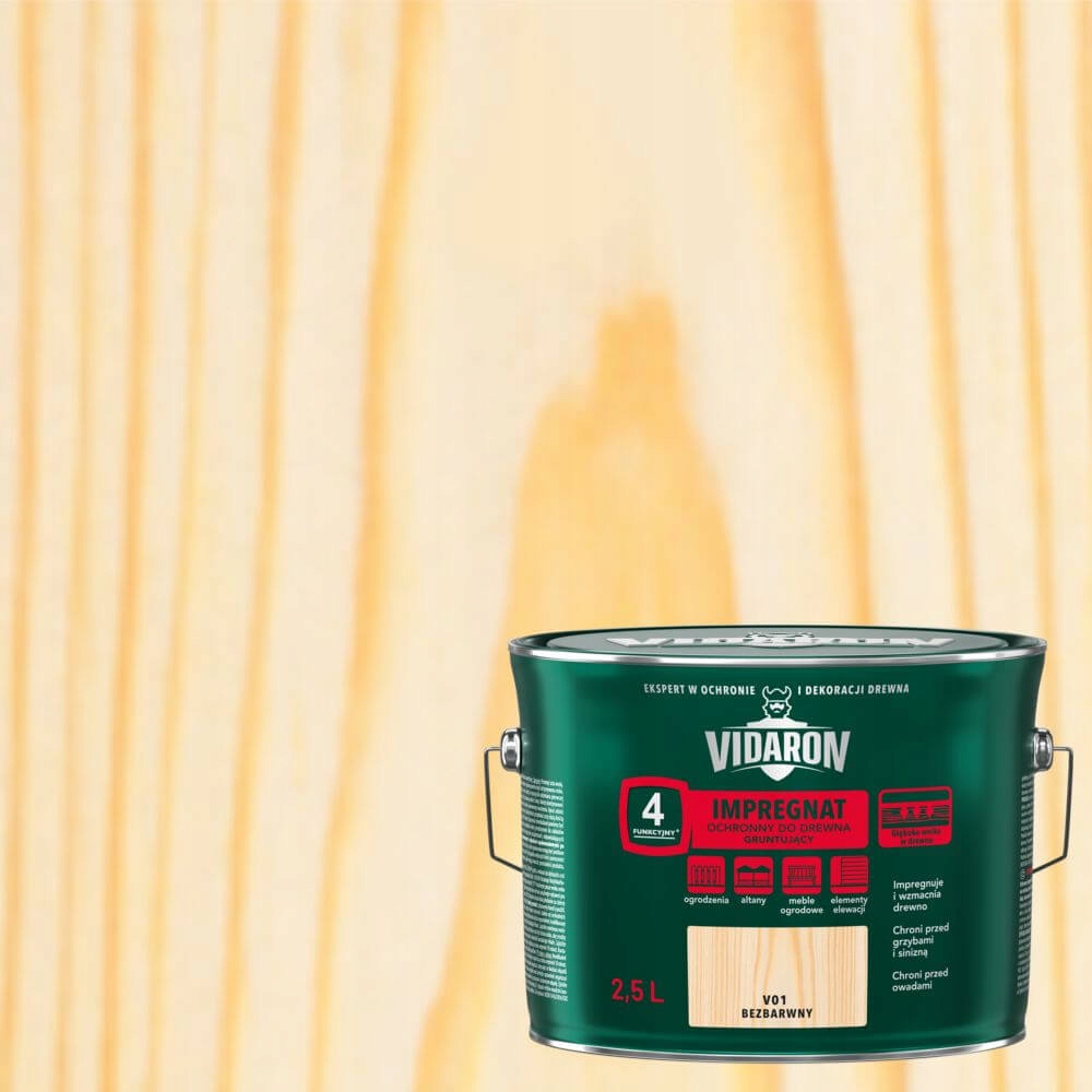 

Impregnat Ochronny Gruntujący V01 Bezbarwny 2,5L