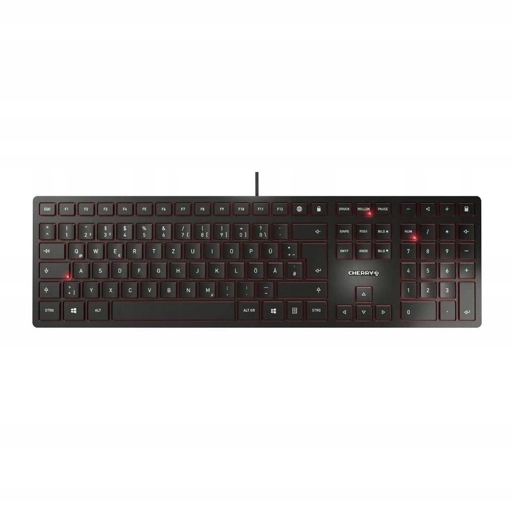 Klawiatura Cherry Kc 6000 Slim metal Usb Qwertz