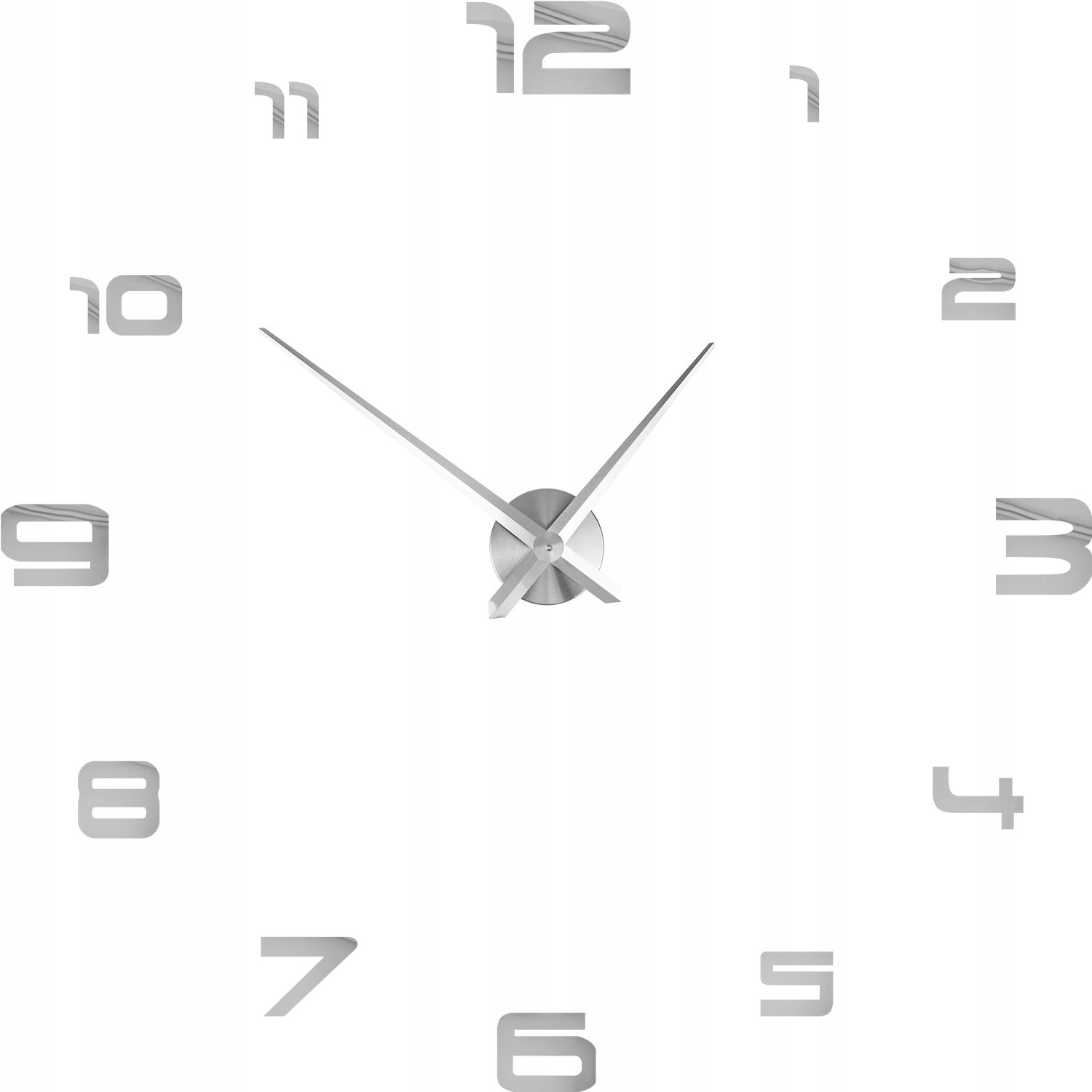 

Nowoczesny Zegar Ścienny 3D Naklejany Diy 70-130CM