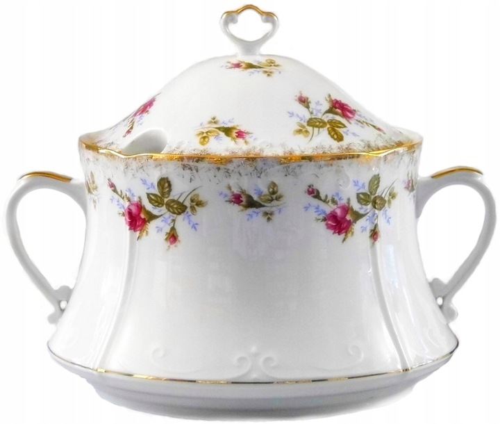 001 Kamelia Serwis Obiadowy 6/27 Malcer Porcelana