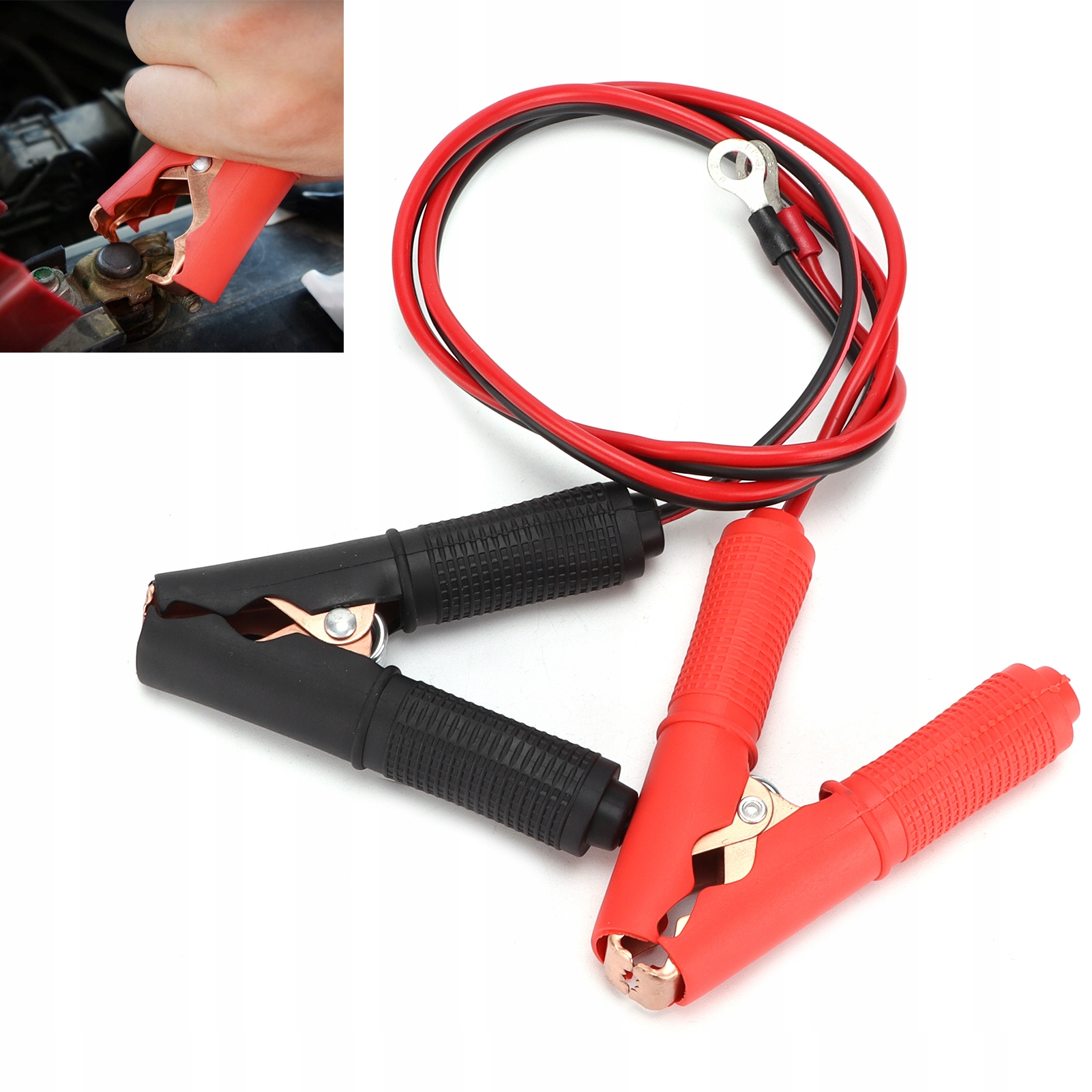 Kabel Zaciskowy Akumulatora Samochodowego 12-24V 30A Do Falowników, Audio