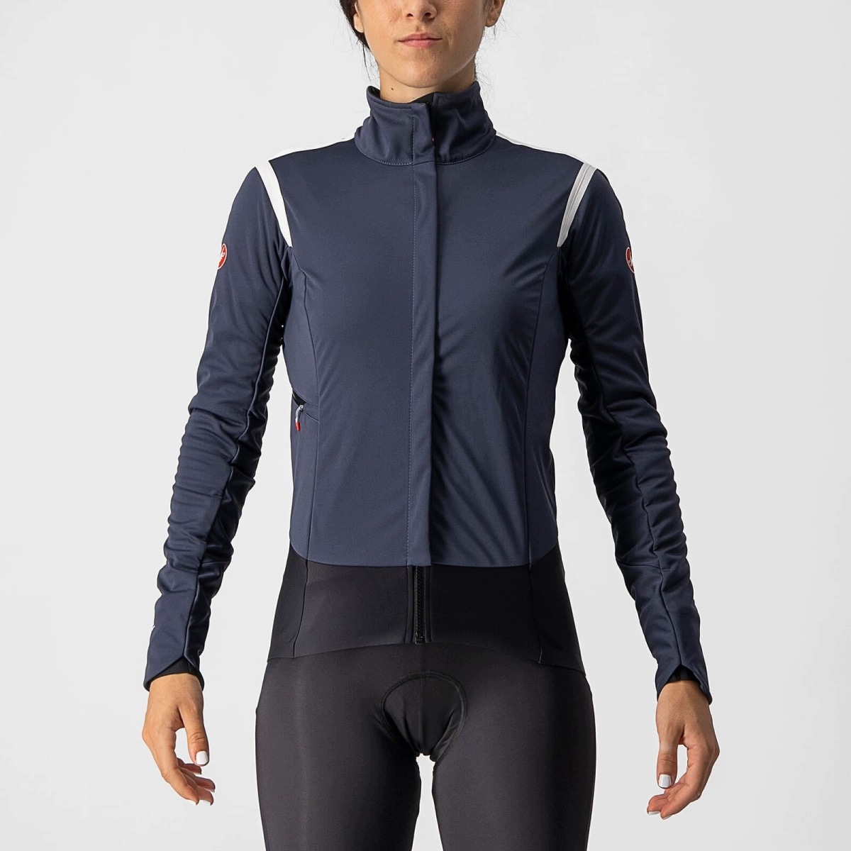 Dámská cyklistická bunda Castelli Alpha RoS 2 XL Softshell gore-tex