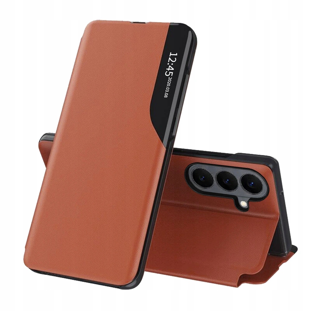 Techsuit eFold Series etui książkowe do Samsung Galaxy S26 pomarańczowe