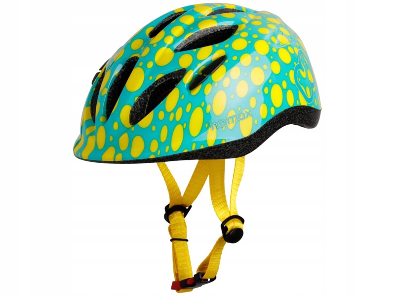 Kask rowerowy Hamax Skydive Zielono-żółty dla Dzieci (rozmiar S)