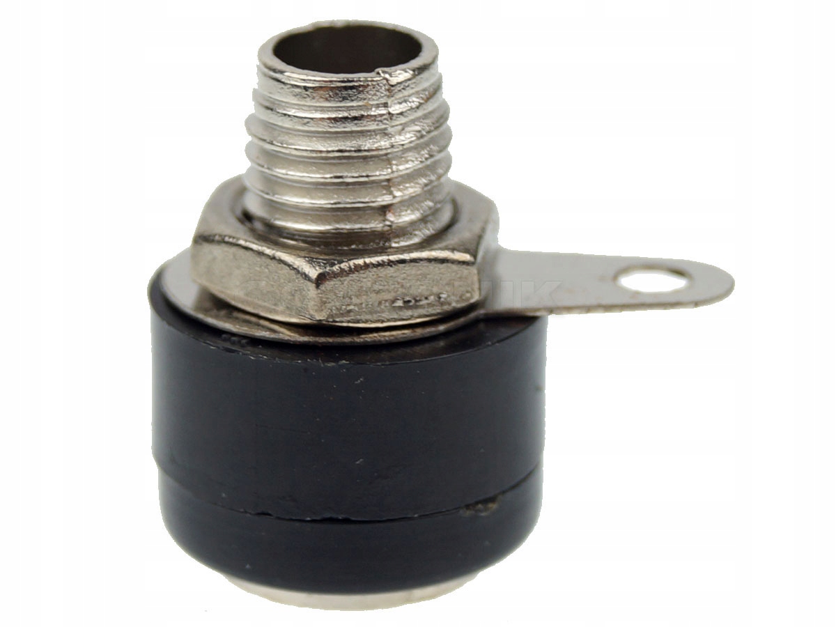 Gniazdo banan 4mm małe czarne 10 sztuk Marka Inna