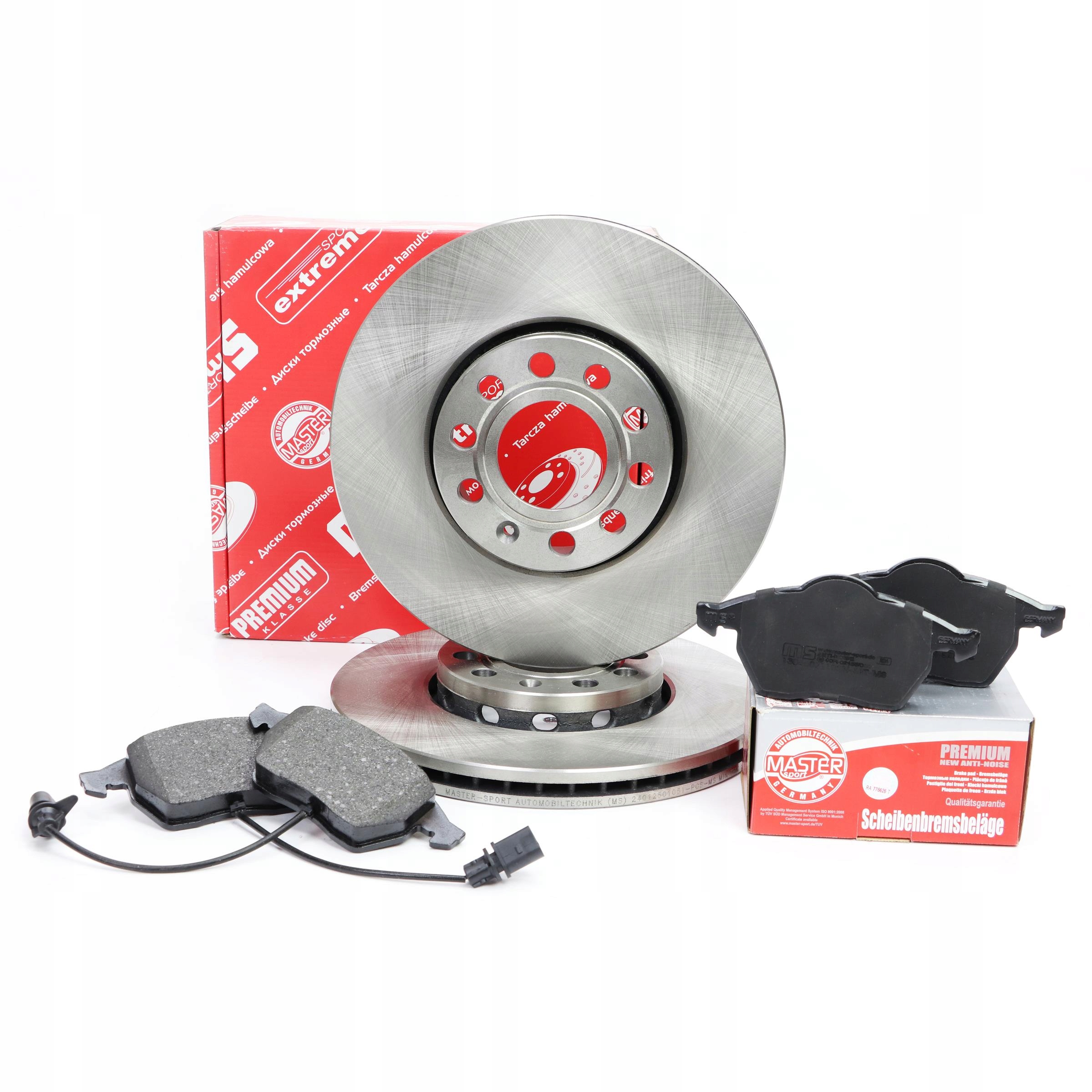 Kotouče Brzdové Destičky přední Seat Exeo (3R2), Exeo St; Audi; Škoda; Vw