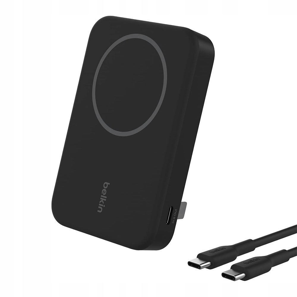 Belkin Boost Charge Pro Magnetic Power Bank with Qi2 8K Stand Black…