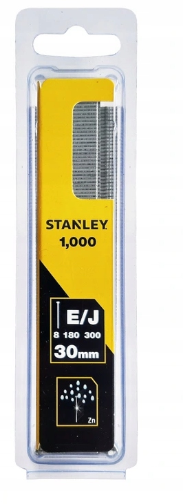 

Stanley Gwoździe J 30mm Do Takera Gwoździarki 1tyś