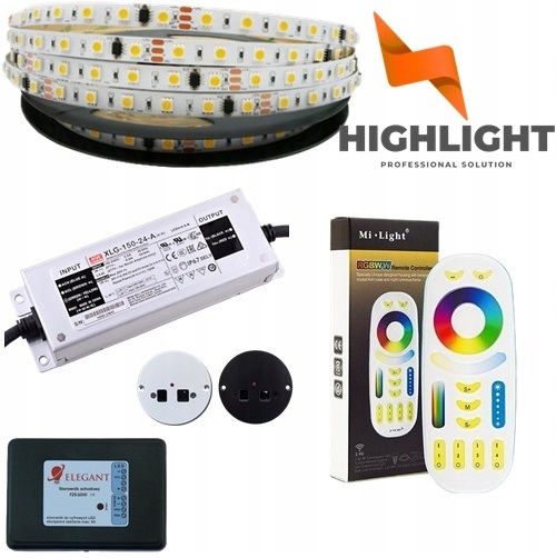 10m Led schodiskový set WS2811 24V 5050 animácie