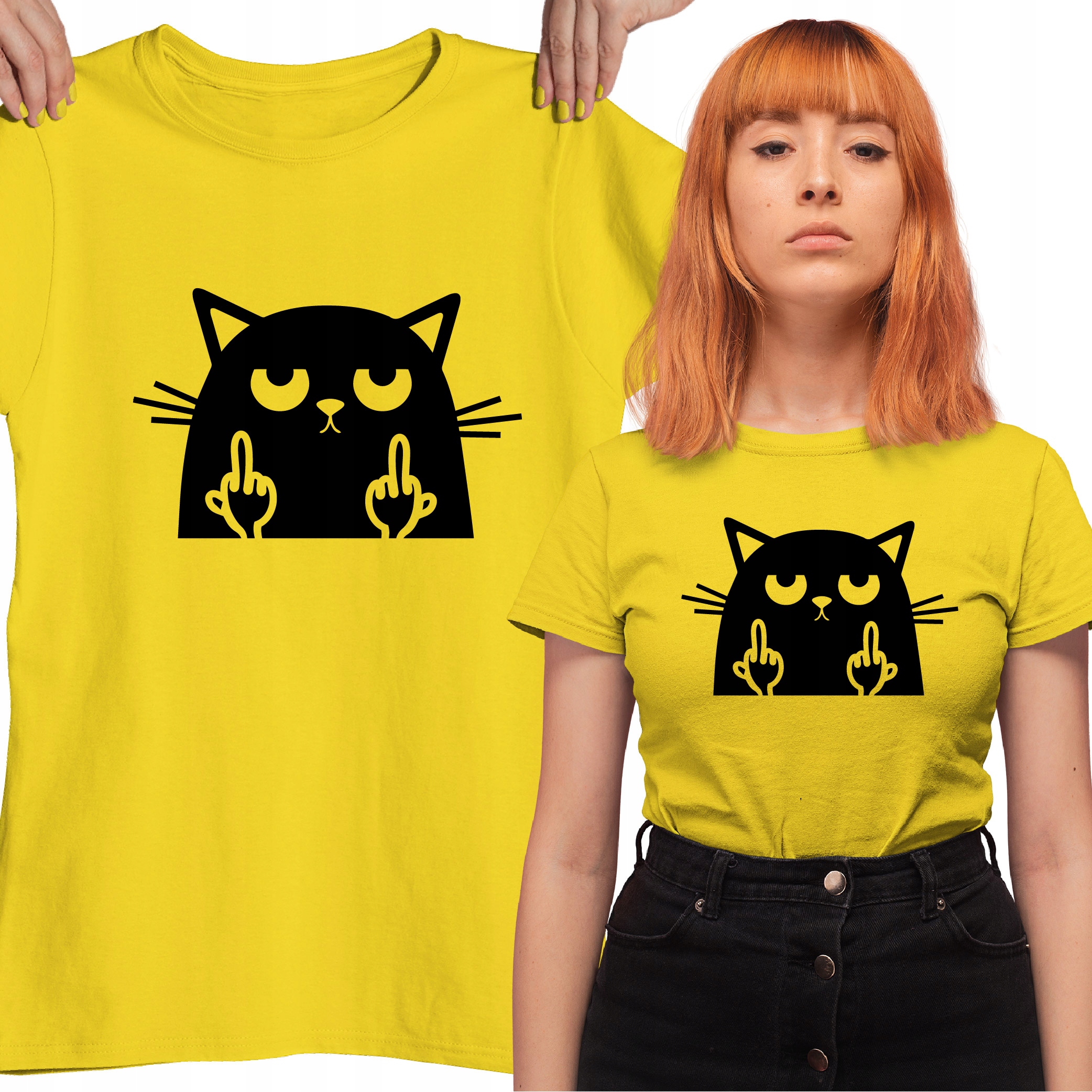 

Koszulka Zabawny Prezent Dla Zołzy Zołza Fuck Kot