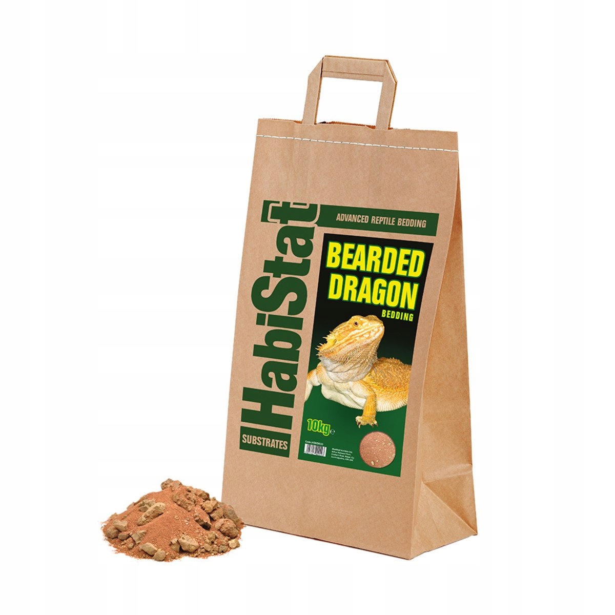 Levně HabiStat Bearded Dragon Bedding 10kg
