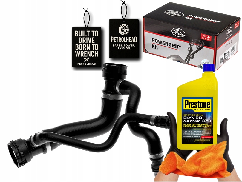 Gumový Kabel Horního Chladicího Systému Bmw 5 E60 5 E61 #Petrolhead Pro+ Kit5