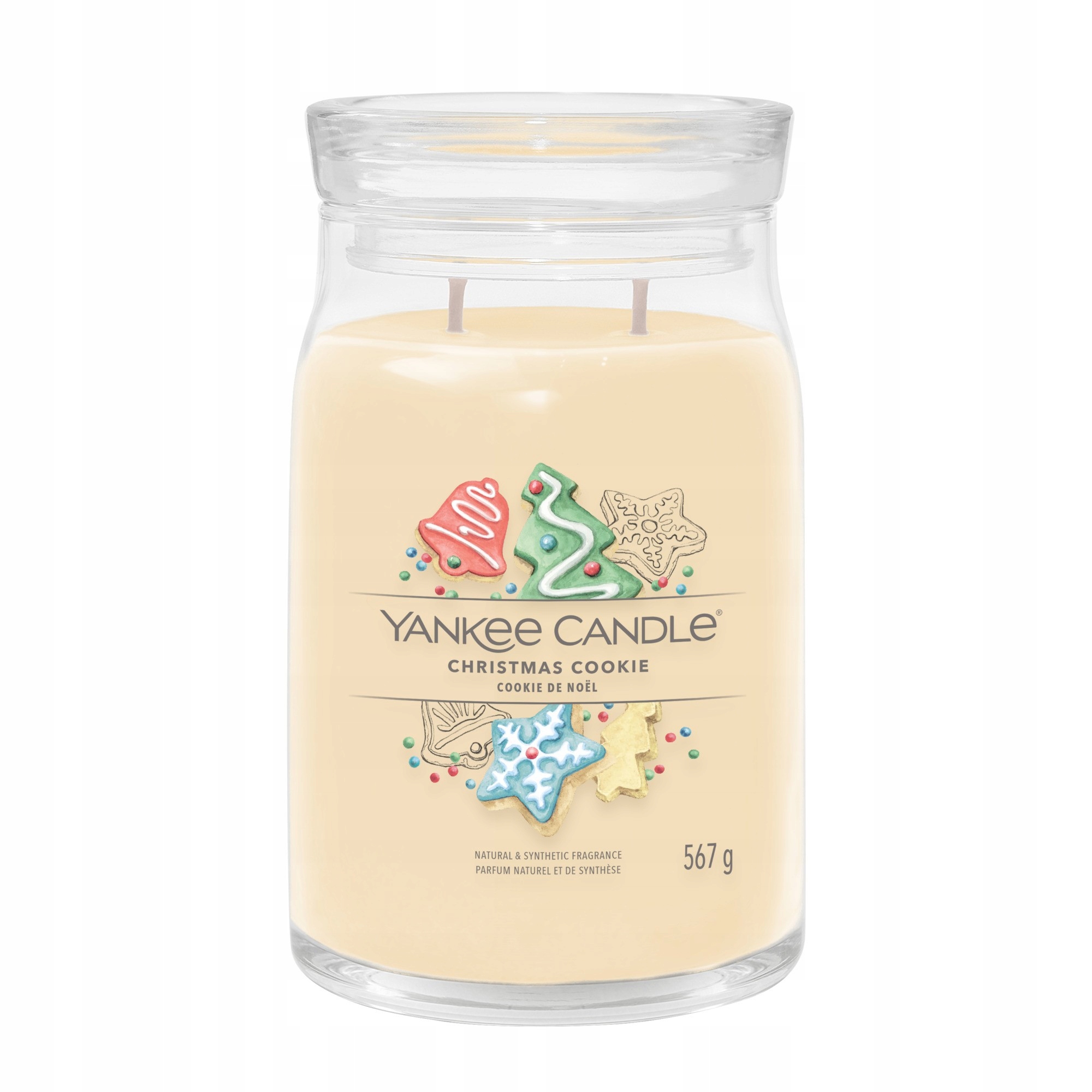 Yankee Candle Signature vonná svíčka velká Christmas Cookie