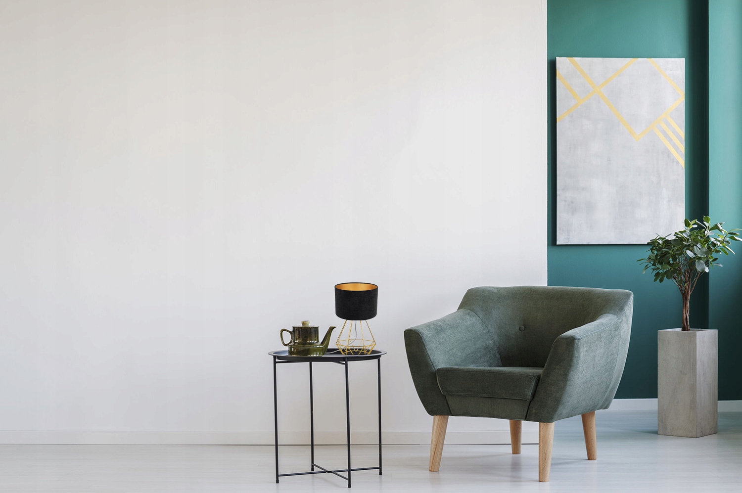 LAMPA STOŁOWA NOCNA BIURKOWA LED LOFT DRUCIK WELUR Marka Light Home