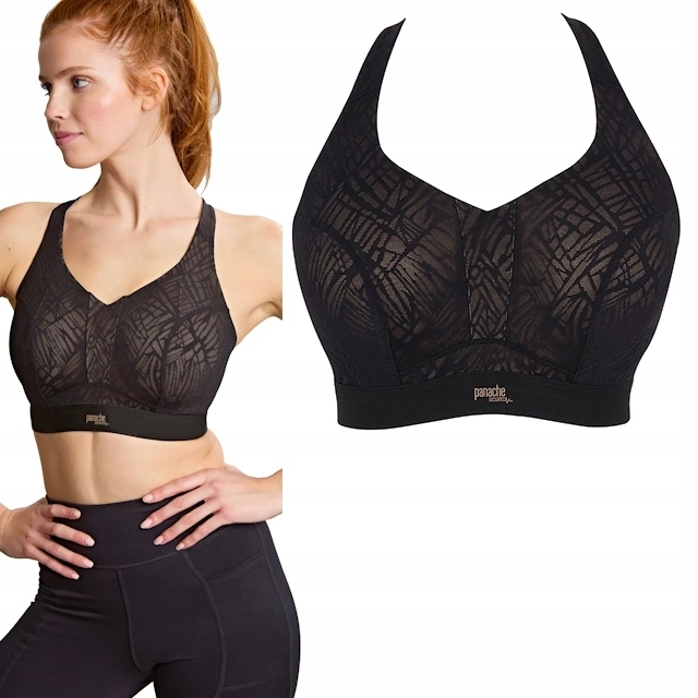 34F 75G Panache Sport Endurance black/latte soft biustonosz sportowy