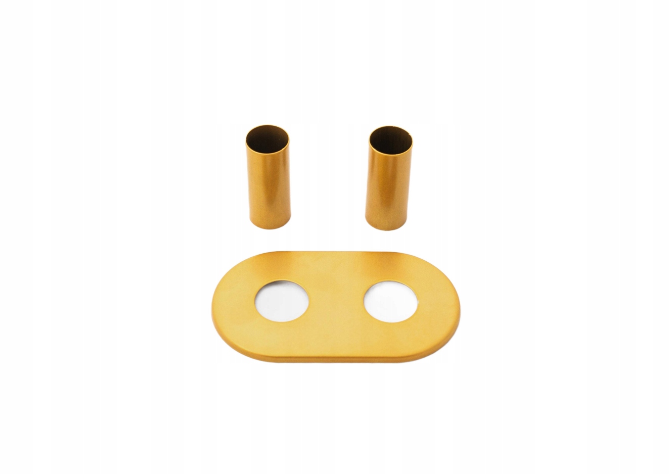 Maskovací Sada Dvojitá Rozeta Pouzdra Zlatý Polomat