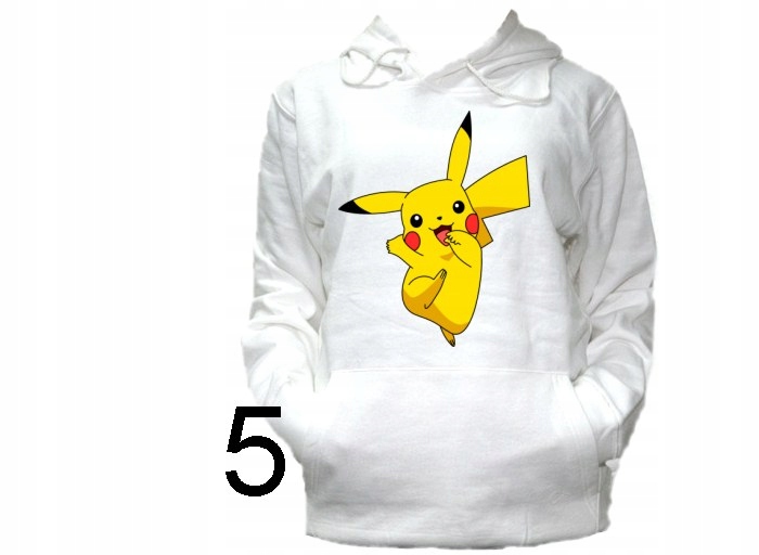 

Bluzy Kaptur Wzory Wzory Pokemon Pikachu Go