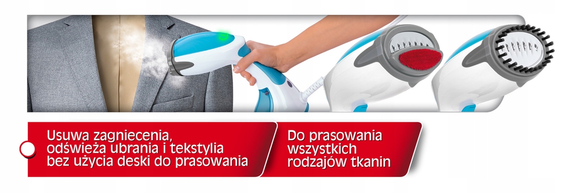 Parownica urządzenie do prasowania parą MPM MZP-01 Seria MPM