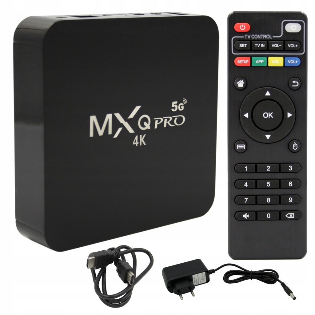 Smart Tv Box 5G Mxq Pro 4K 2+16GB Android 11.1
