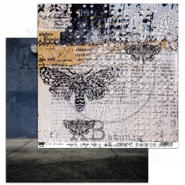 papier scrapbooking Old dreams
