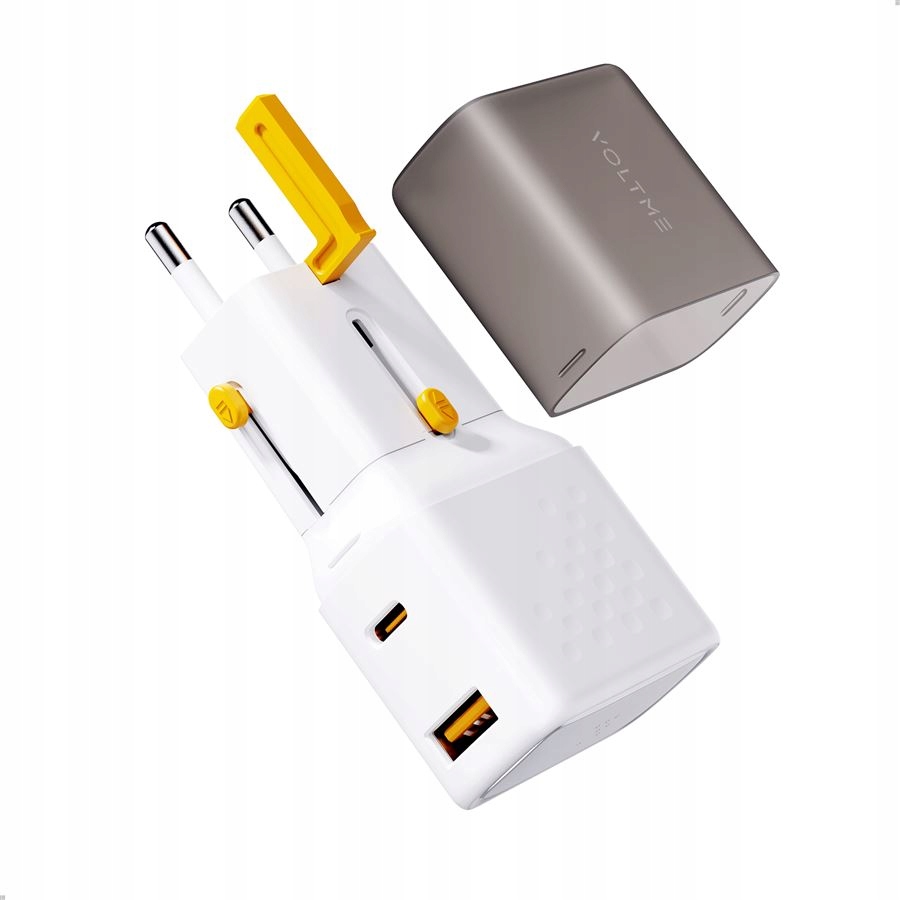Ładowarka Podróżna Voltme Vito Go EzTravel 35W (biała) – Usb-c, Usb-a, GaN