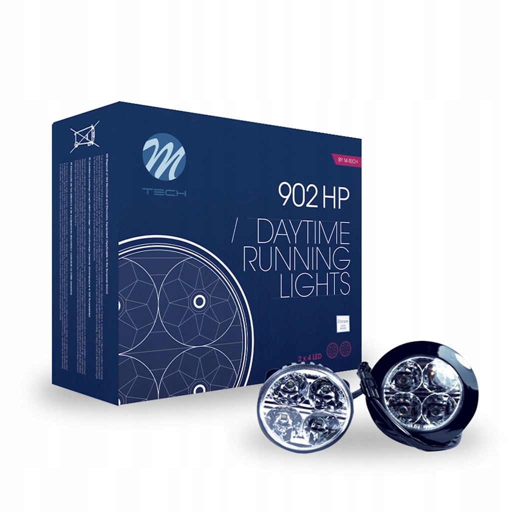 СВІТЛА ДО ЇЗДИ ДЕННОЇ OSRAM LED 902 12-24v