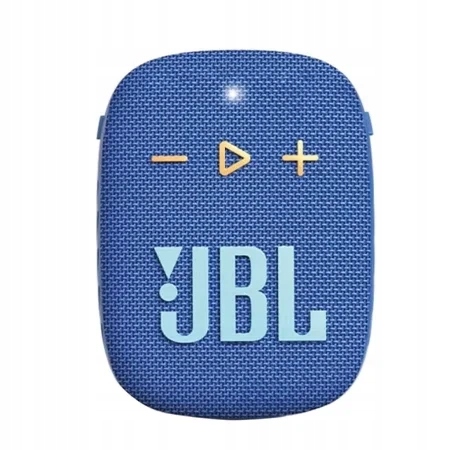 ORYGINALNY GŁOŚNIK BLUETOOTH JBL WIND 3S BEZPRZEWODOWY WODOODPORNY BLUE Model JBLWIND3SBLU