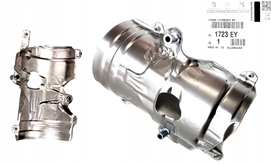 9680347680 - ТЕПЛОВОЙ ЭКРАН КАТАЛИЗАТОРА JUMPY III 1.6 HDI