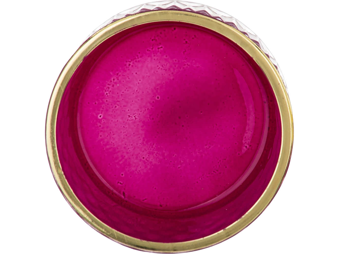 SZKLANY Pojemnik 13,5 x 10,5 cm NA WACIKI PŁATKI KOSMETYCZNE - Bordowy Pojemność 200 ml