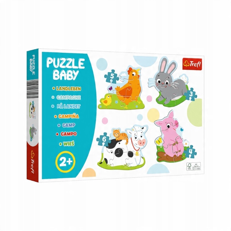 

Trefl Puzzle Baby Wieś 36124