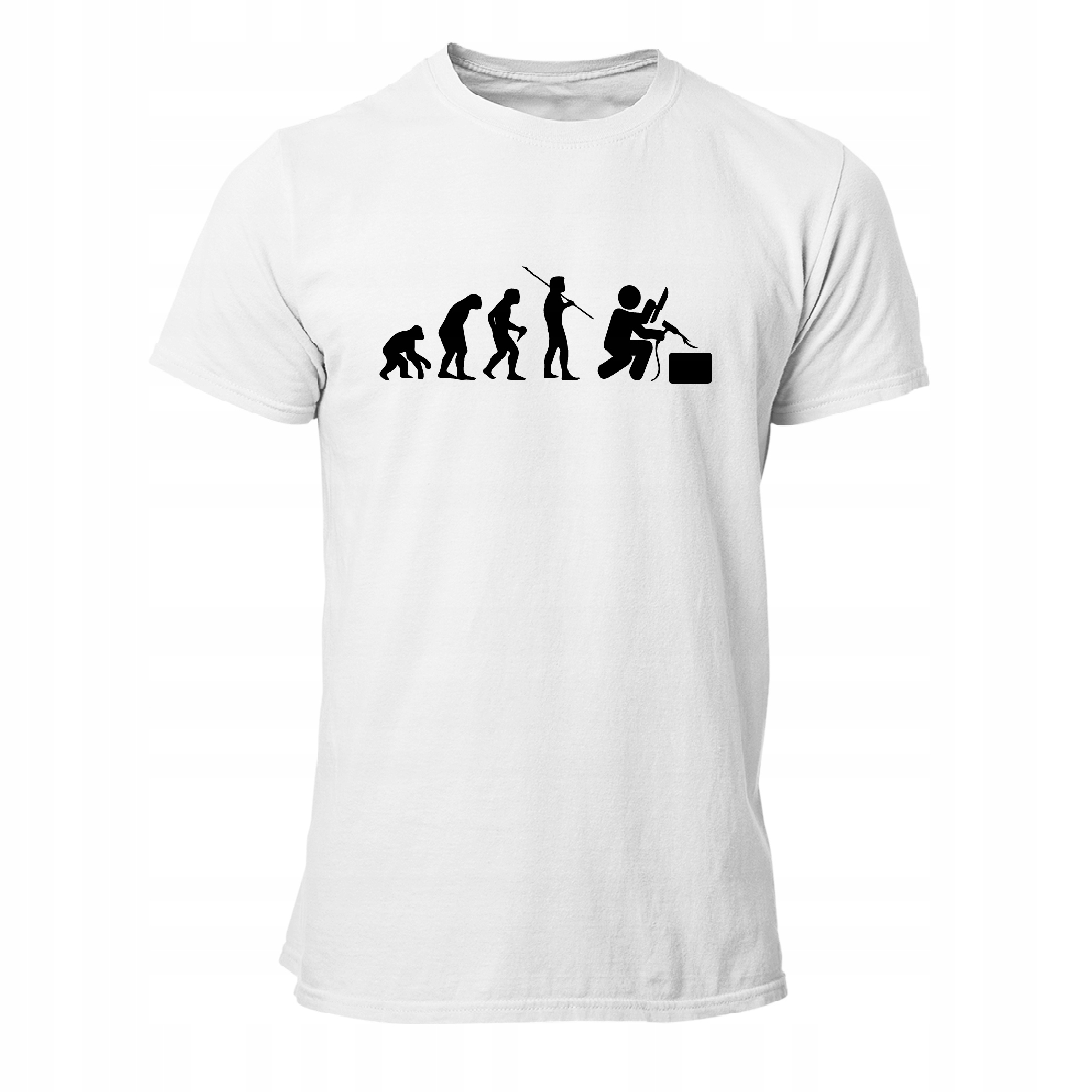 

Koszulka Tshirt Najlepszy Spawacz Ewolucja Zabawna