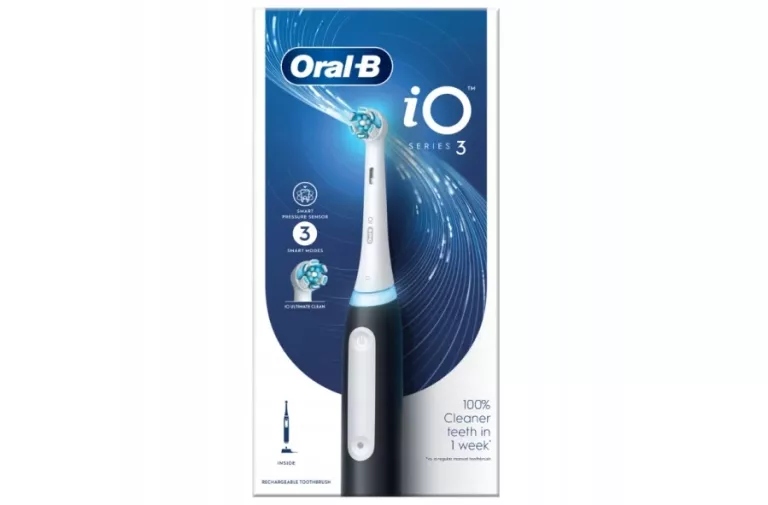 Szczoteczka Elektryczna Magnetyczna Oral-b Io Series 3 Kolor Matowy Czarny