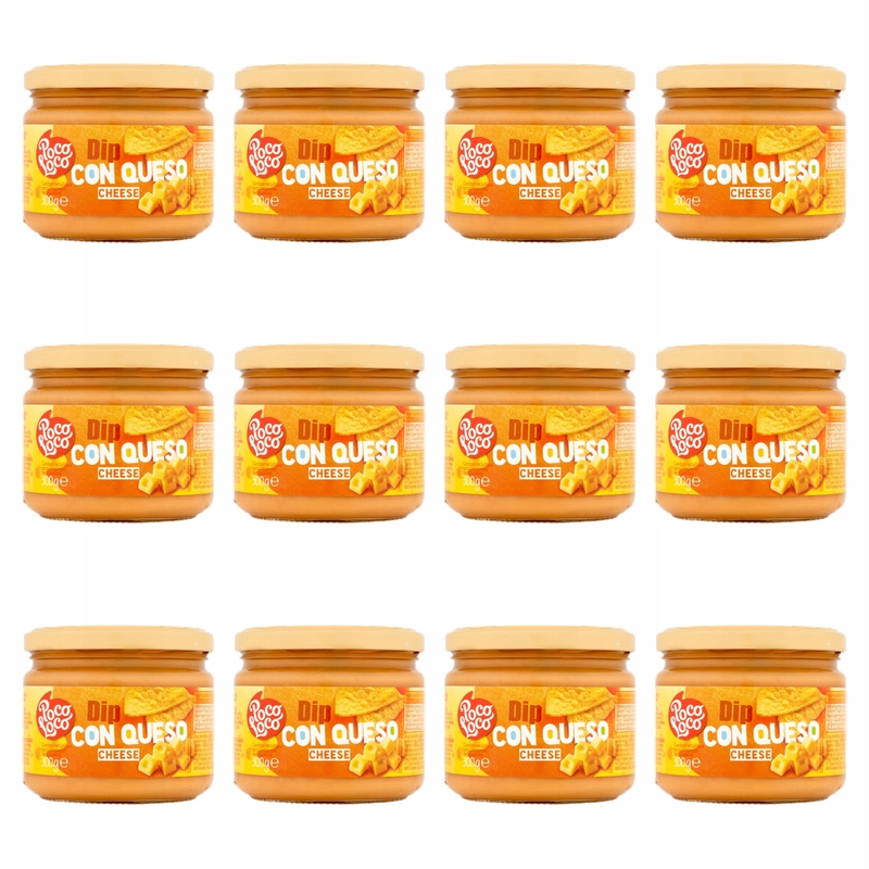 Poco Loco Dip Con Queso-Cheese 300g X12