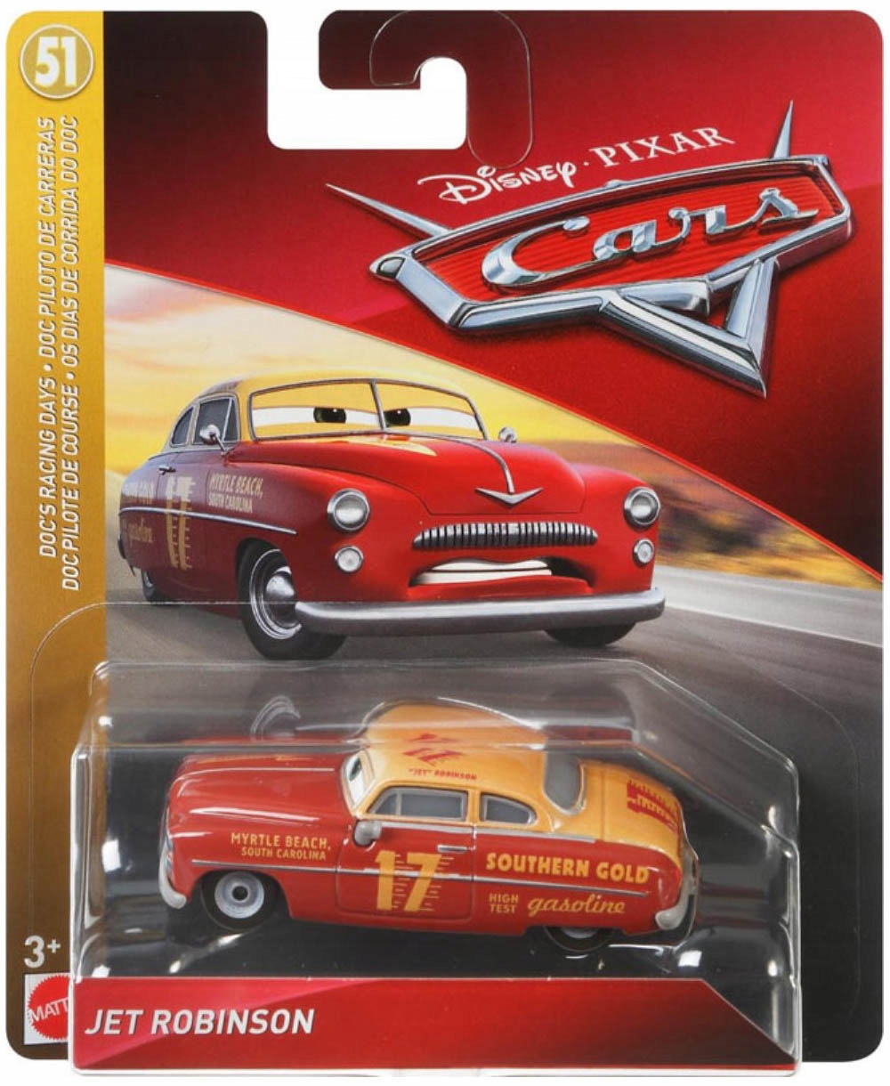 

Mattel Cars Auta Jet Robinson 1:55 Nowy !!!