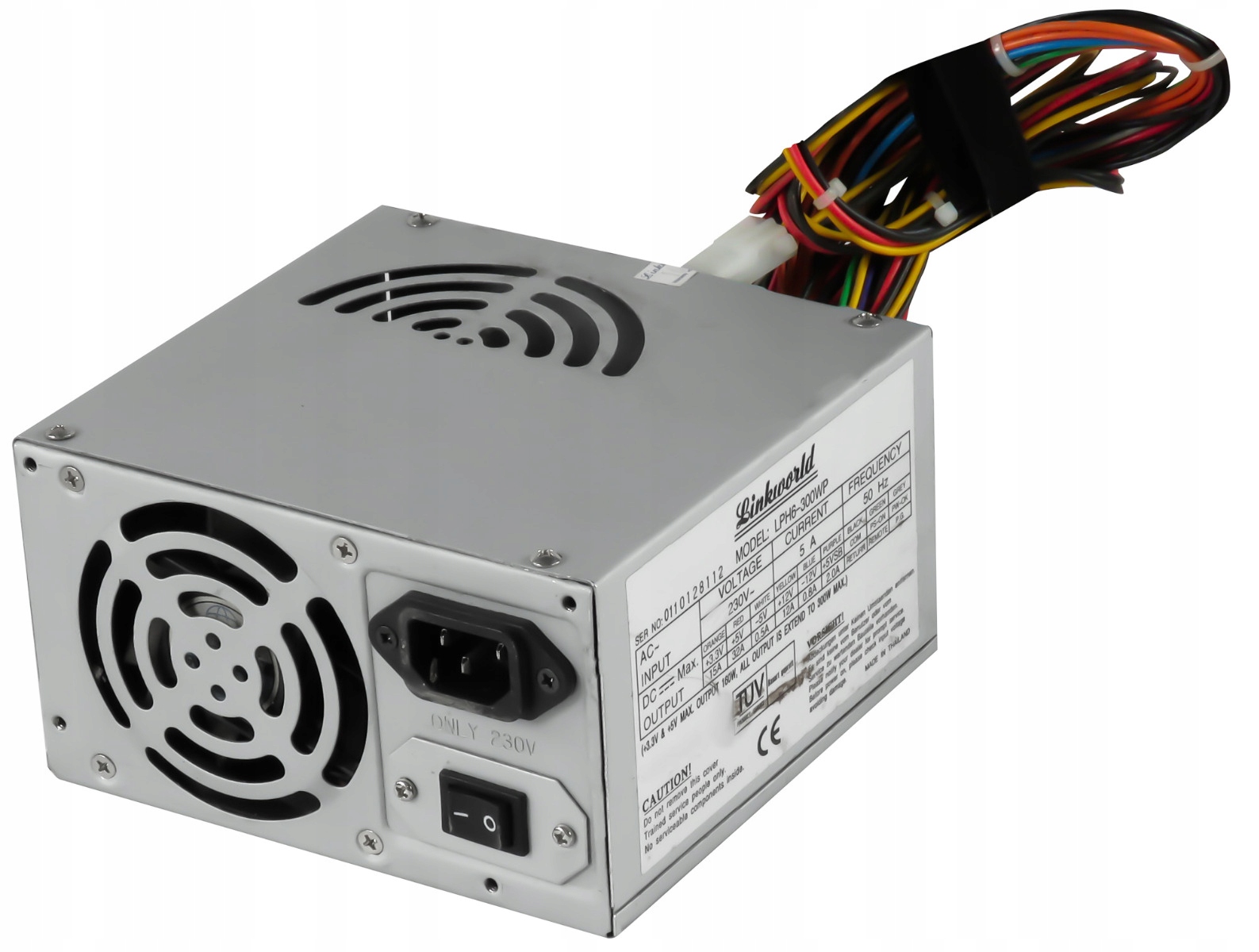 Linkworld LPH6-300WP 300W Atx 20-PIN