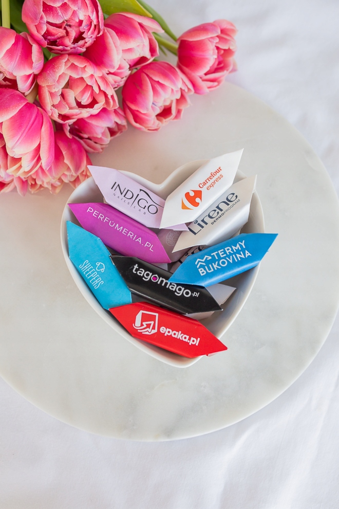 Krówki Reklamowe z Logo Express 3 KG Szybka Wysyłka Waga 3 kg