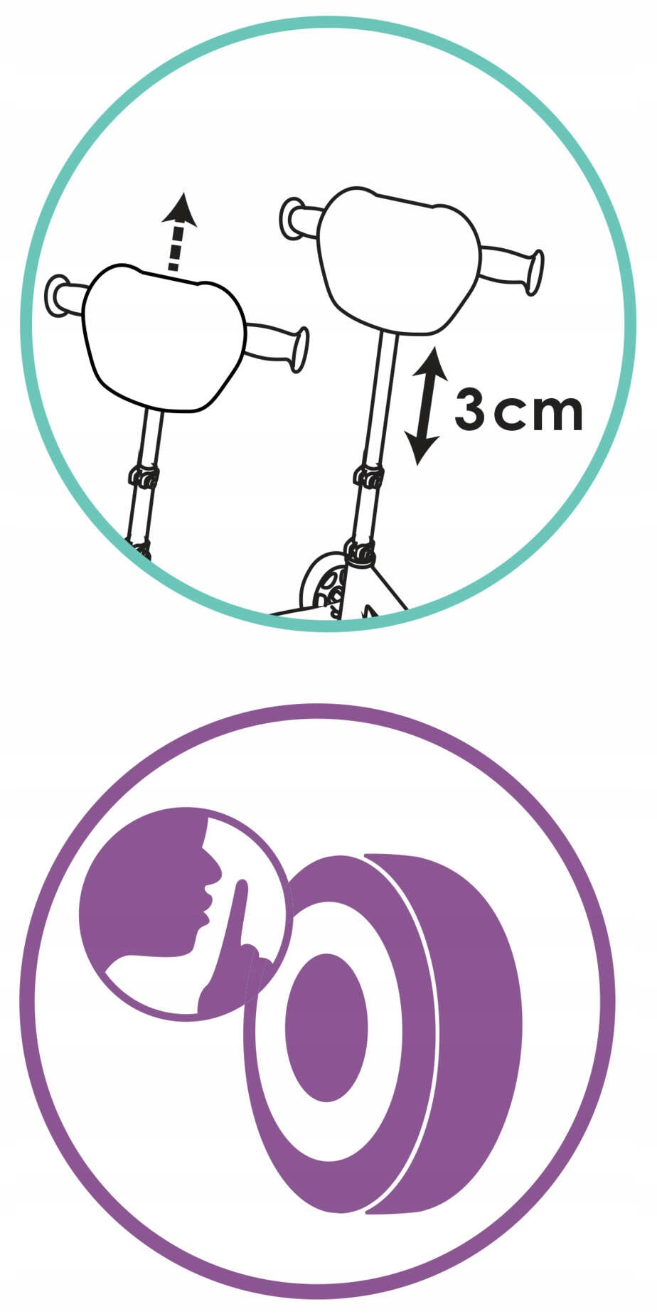 KOCI DOMEK GABI HULAJNOGA TRÓJKOŁOWA REGULOWANA CICHE KOŁA BIEZPIECZNA Marka Smoby