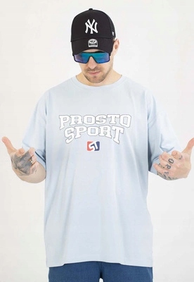 Tričko Prosto Sport světle modré