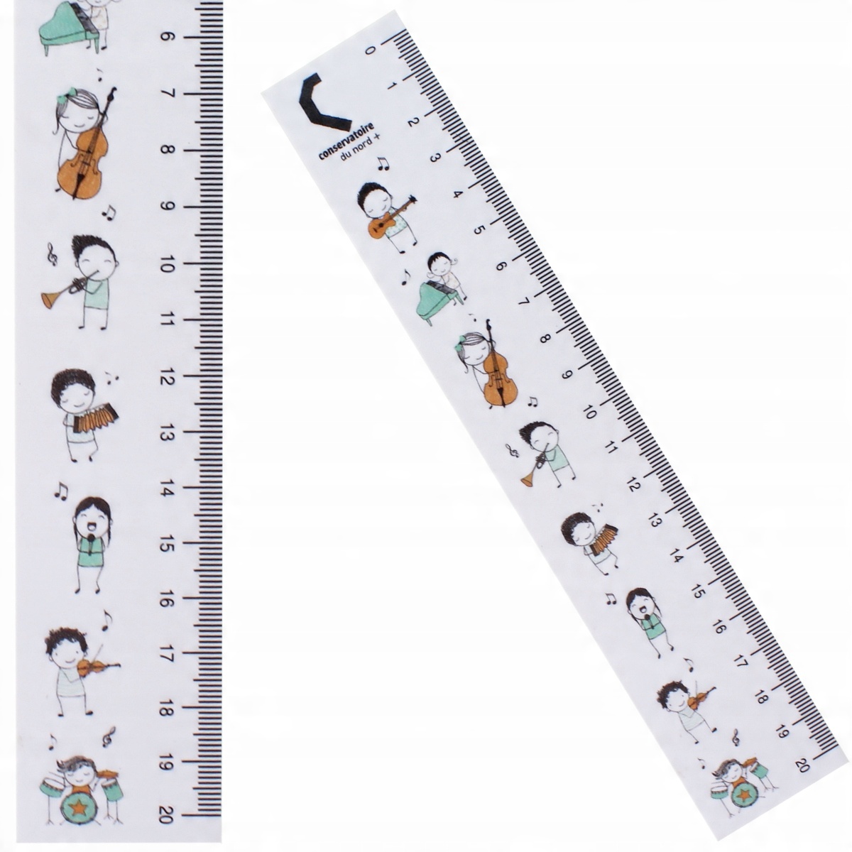 

Linijka Szkolna 20CM Plastikowa Biurowa Elastyczna