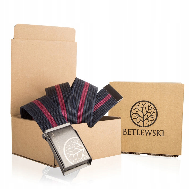 

Parciany pasek męski Betlewski do spodni parciak S