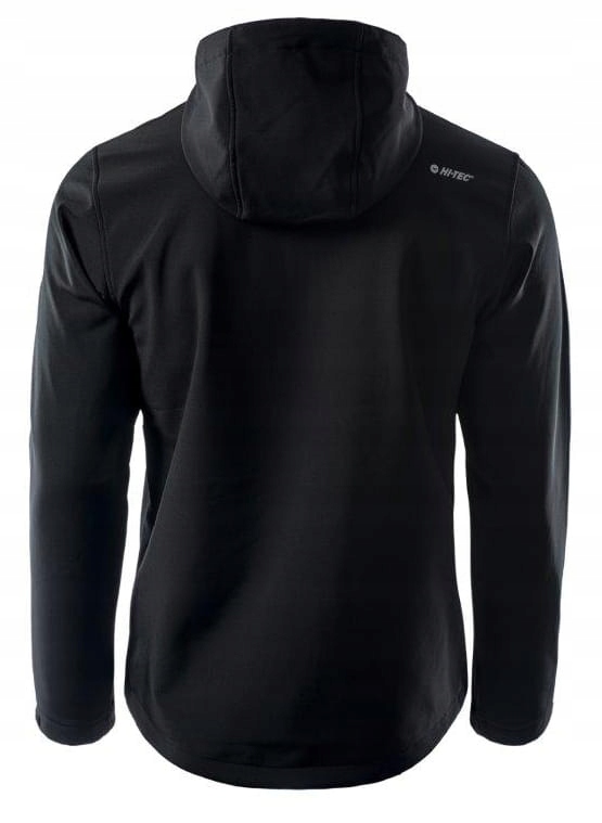HI-TEC CAEN KURTKA MĘSKA SOFTSHELL CZARNY KAPTUR M Model CAEN