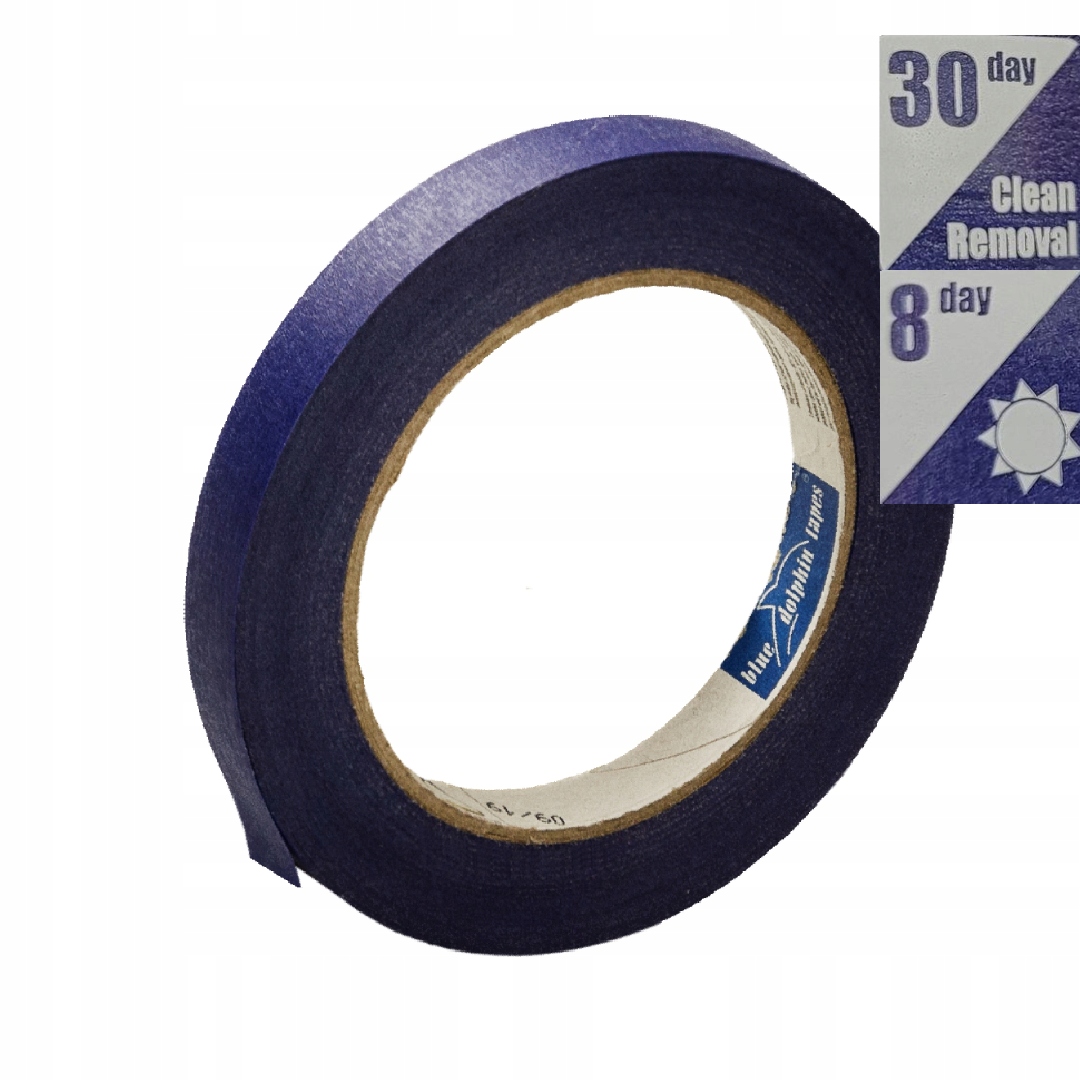 

Taśma Niebieska Malarska Blue Dolphin 10mm x 50m