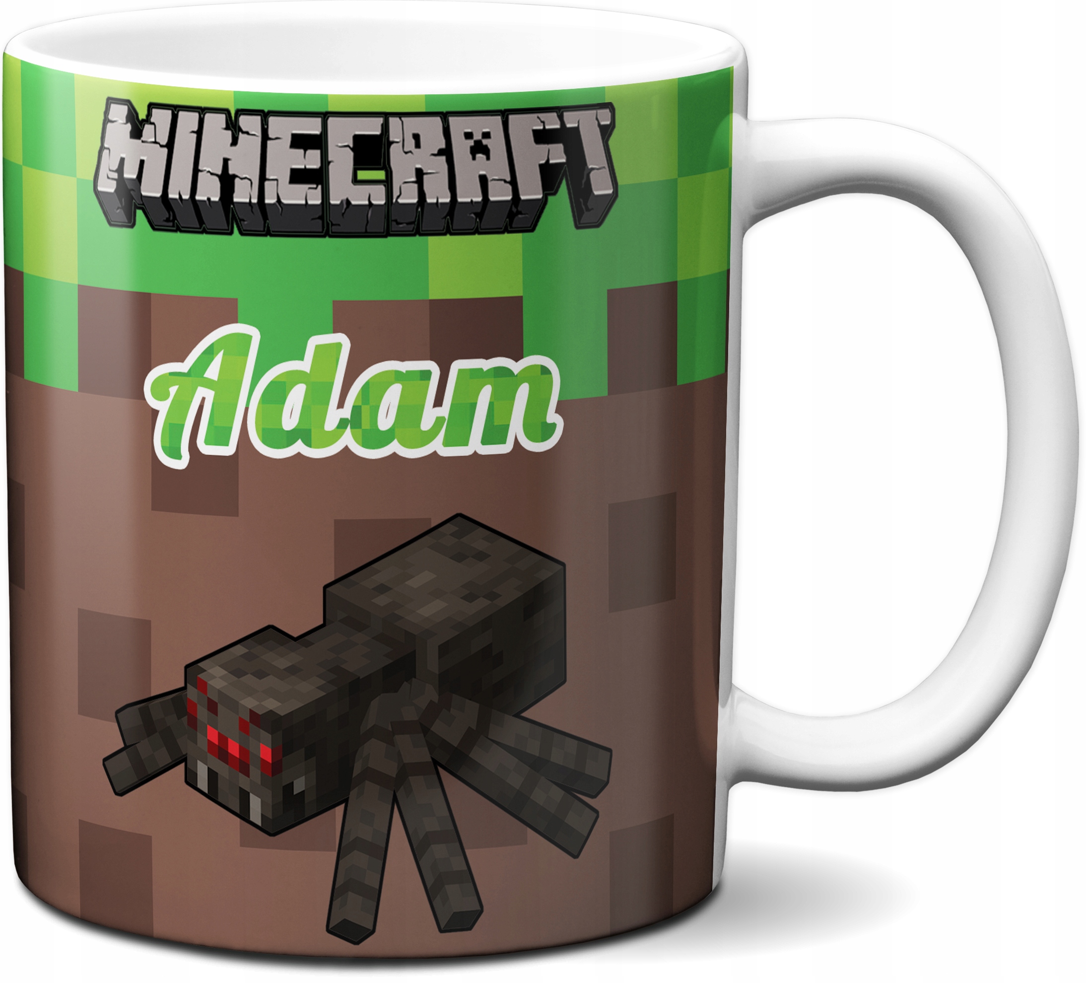 

Kubek Minecraft Dla Dziecka Upominek+imię
