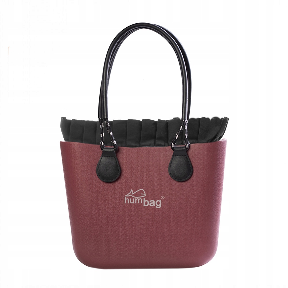Taška Humbag Bordo Mini Black frill Komplet